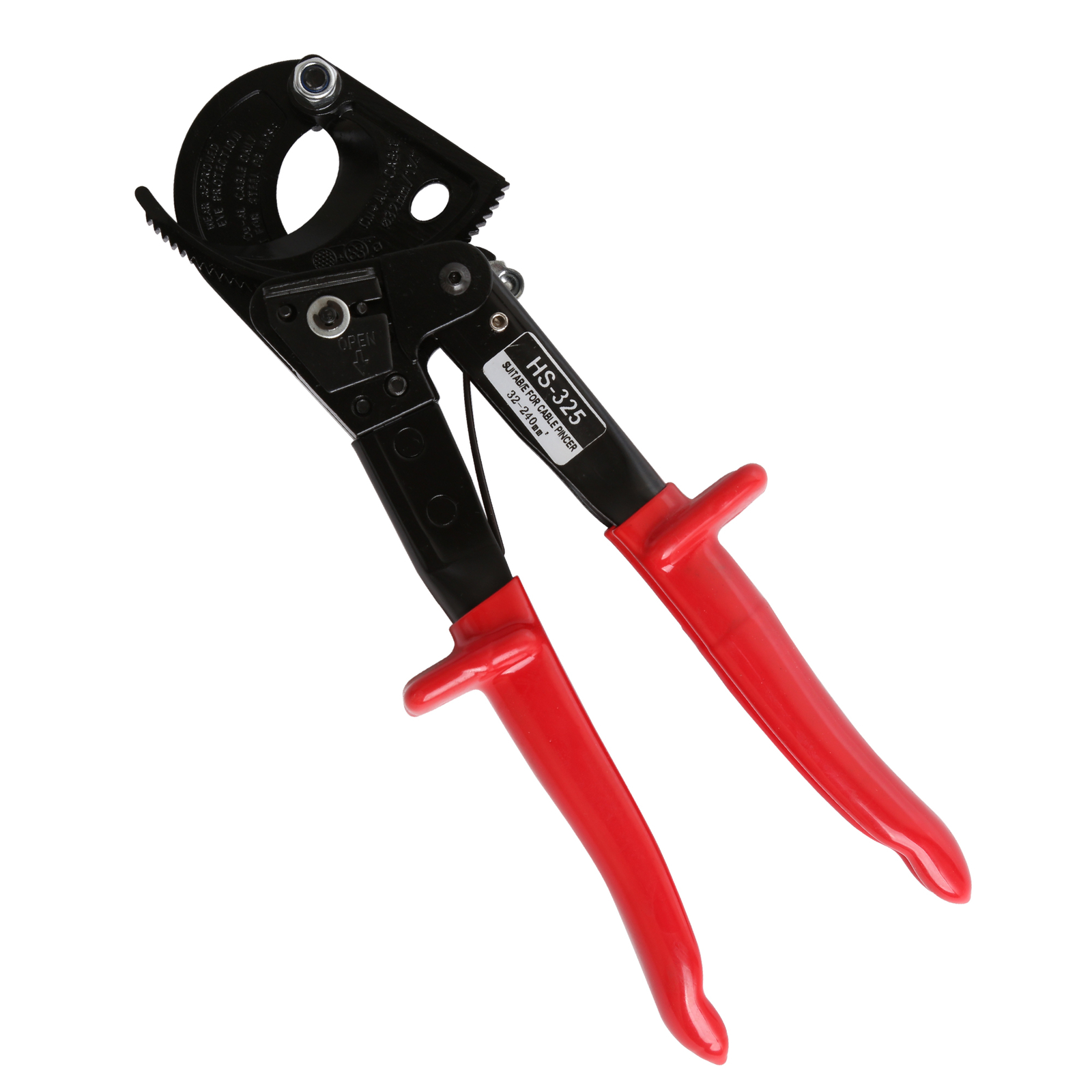 Ratchet Wire Line Cable Cutter Plier Ratcheting Cutting Tool 240mm² AWG 260mm