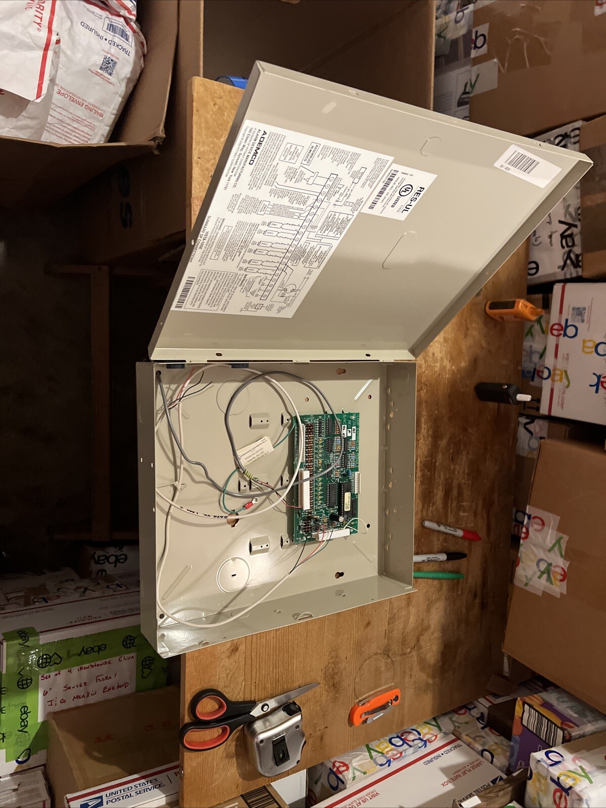 ademco loop expansion module with enclosure tested & working 90226