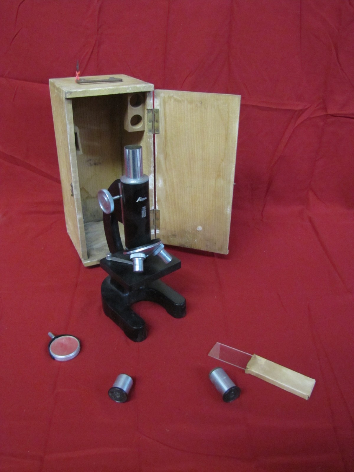 Vintage Adams Microscope in Box