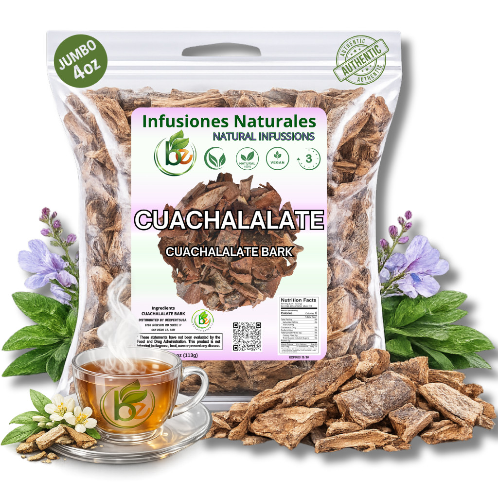 Cuachalalate Herbal Tea 4 oz-113g. Mexican Cuachalala, Cuachalalate Herbal Tea W