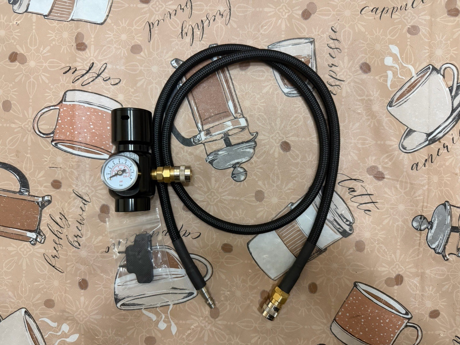 Paintball Co2 Regulator Pressure Regulator for HPA Tank Mini Sef Super Fast R...