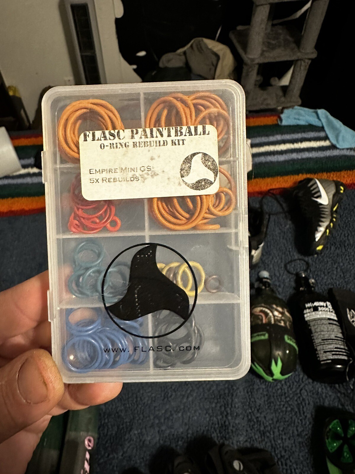 paintball equipment