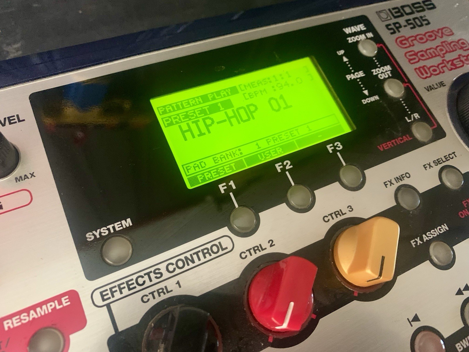 Boss SP-505 Groove Sampling Workstation (WORKS - check Description)