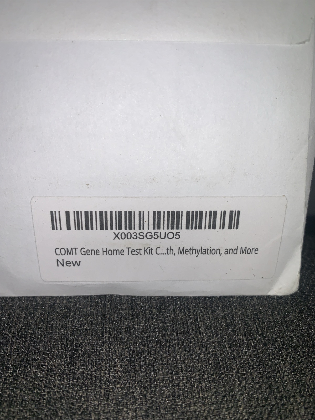 MTHFR Gene Test Kit, Methylation Test, Comes w/ Physician Recommendations + more