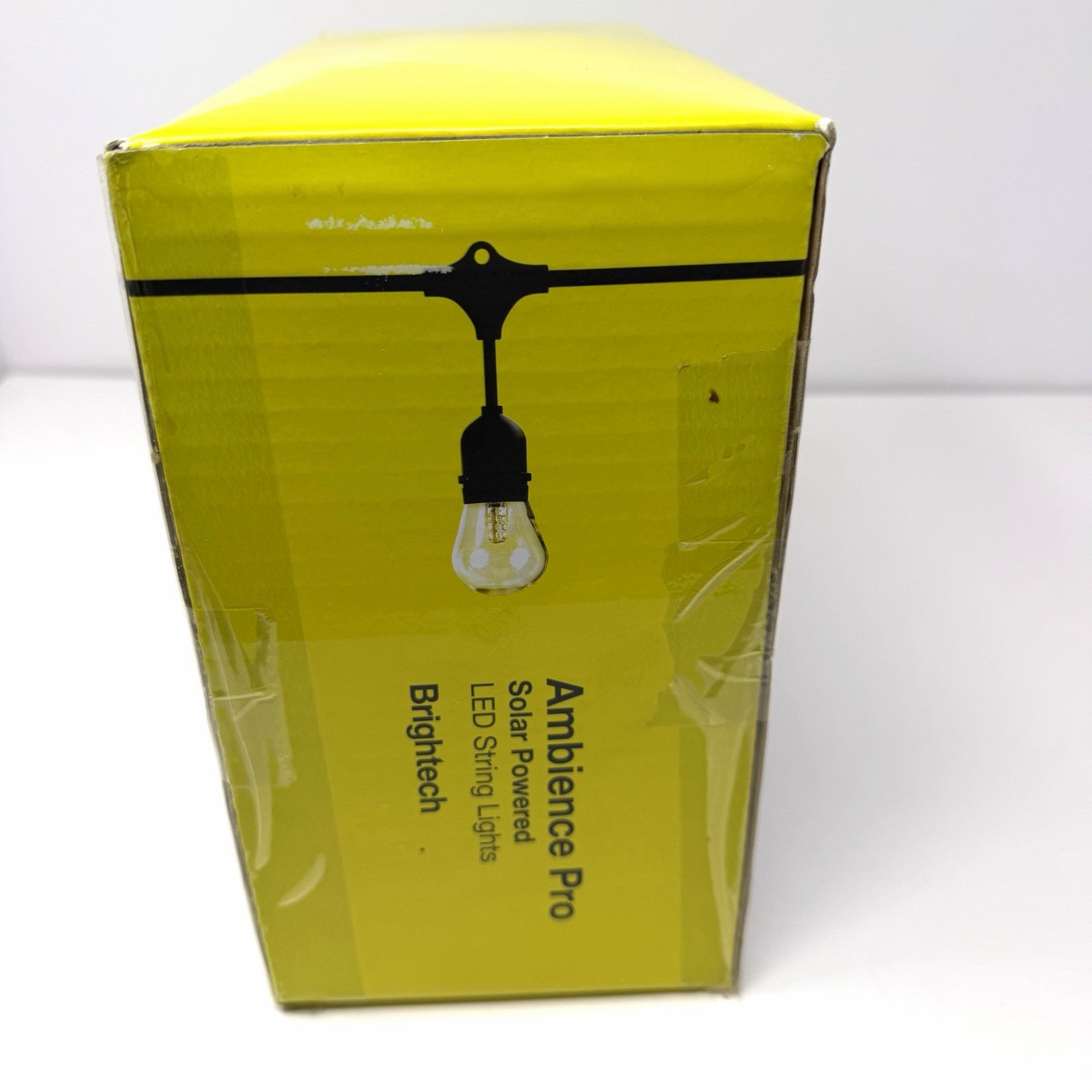 Ambience Pro Solar Powered LED String Lights 48ft Weatherproof Brightech NEW