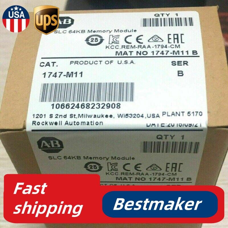 New Factory Sealed 1747-M11 SLC 500 Eeprom Memory Module 1747M11 Fast Shipping