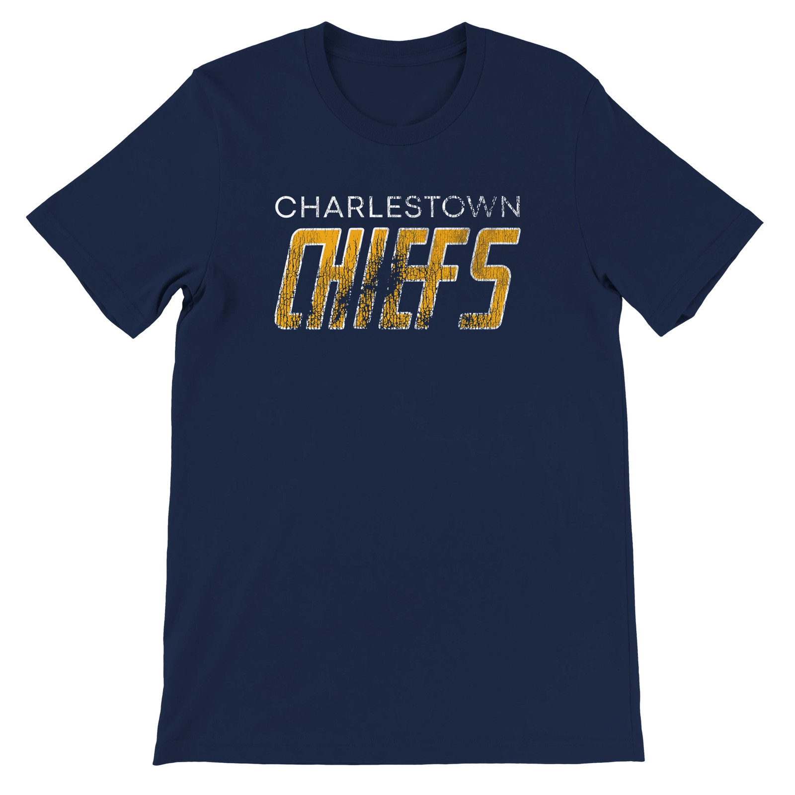 Charlestown Chiefs Retro Hockey T-Shirt - Vintage Slap Shot Movie Tee