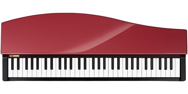Korg microPIANO Red Natural Touch Mini Keyboard 61-key Velocity 61 Tone Choice
