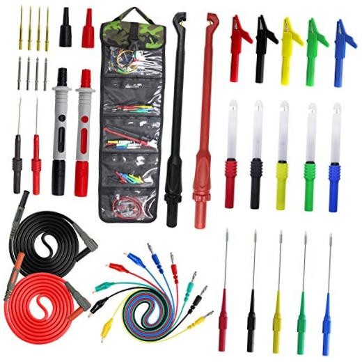 40-in-1 Multimeter Back Probe Test Lead and Test Probe Kit for Electronic