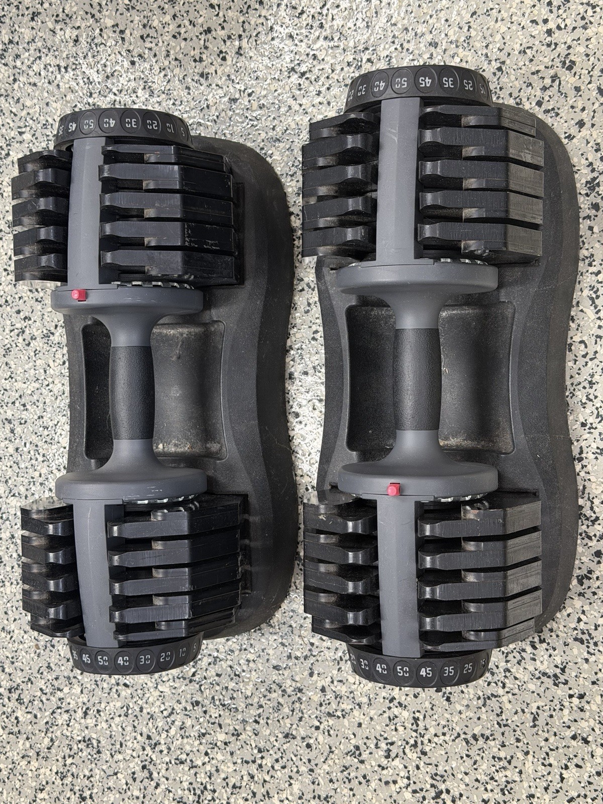 ETHOS 50 lb. Selectable / Ajustable Dumbbell – Pair