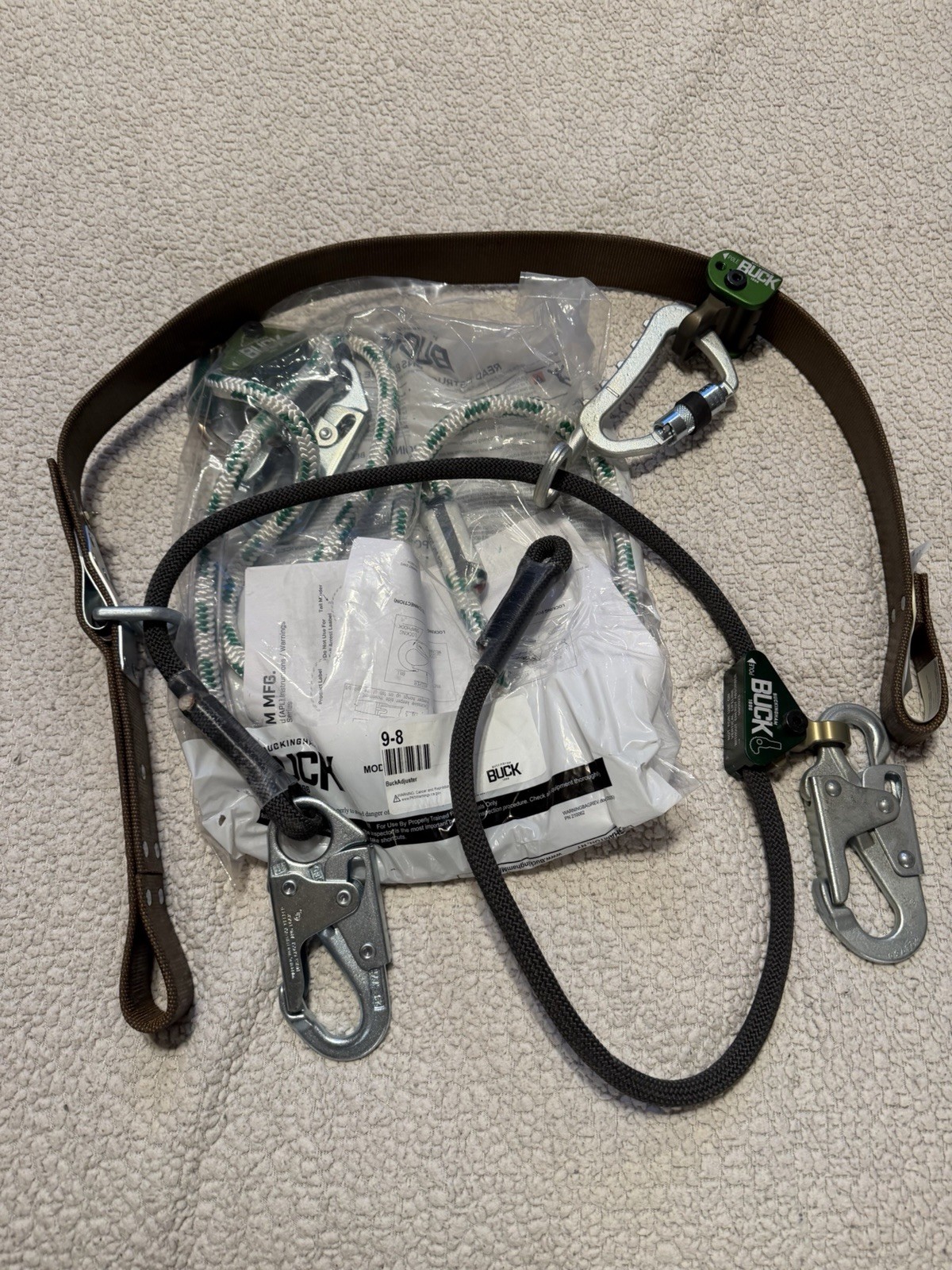 Buckingham EZSqueeze 488DK4DS Tough Rope Lanyard and Secondary Rope