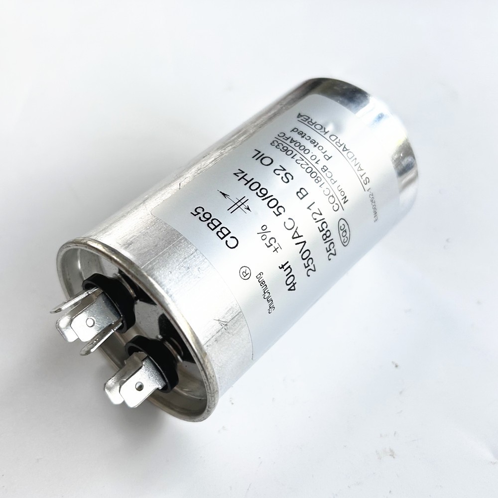 CBB65 Air Conditioner Motor Run Capacitor 60mfd 60uf 250VAC Round Metallized