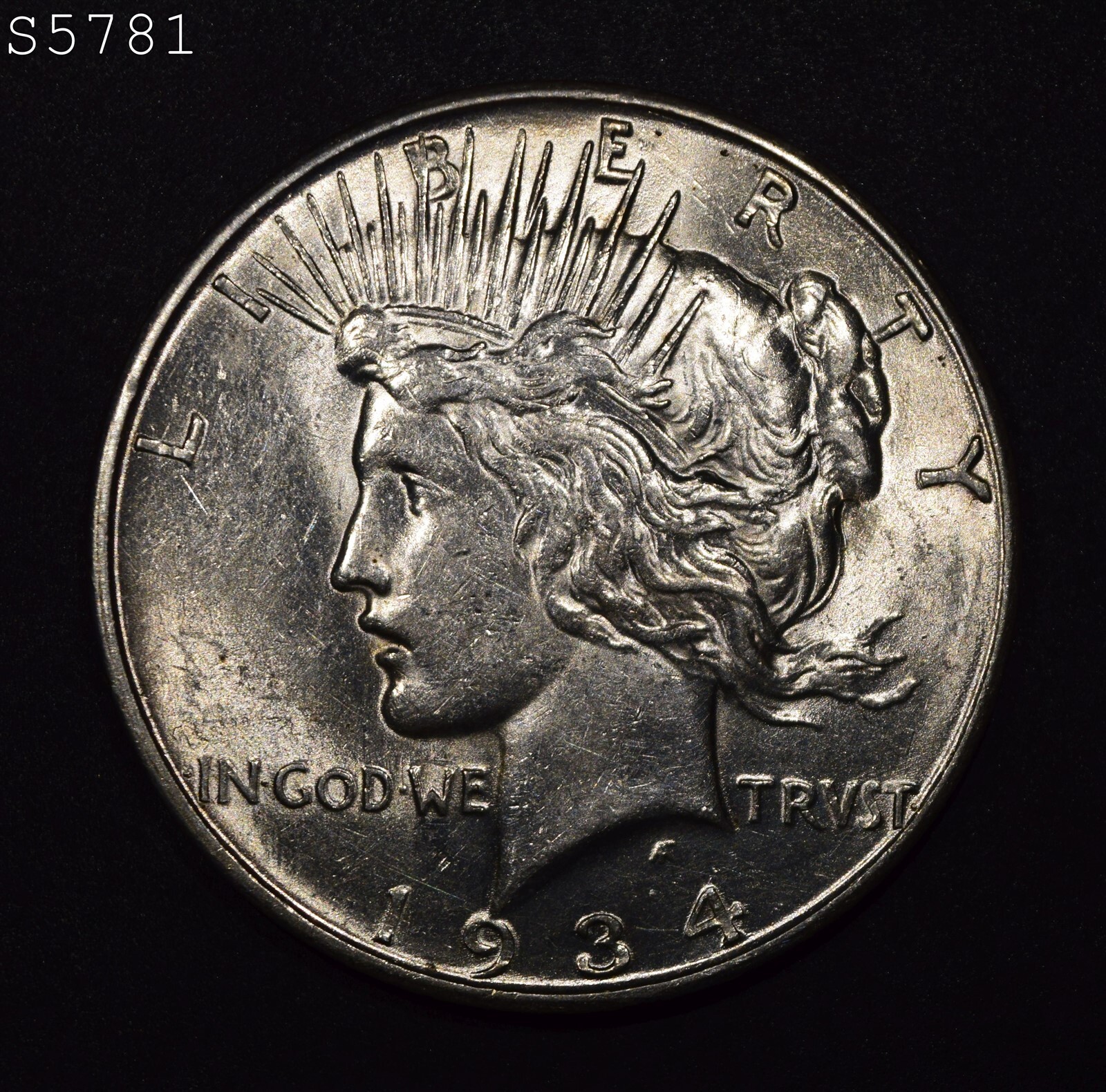 1934-D Peace Dollar "BU" *Free S/H After 1st Item*