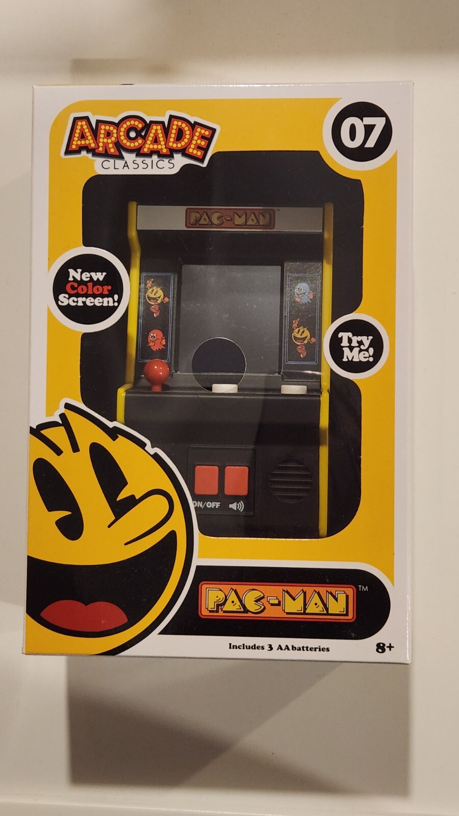 PAC-MAN Arcade Classics Mini #07 Brand New
