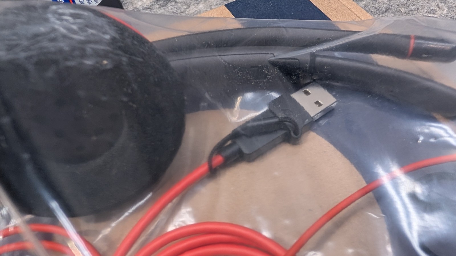 Poly Blackwire 3210 Monaural USB-C Headset +USB-C/A Adapter 🔥New🔥