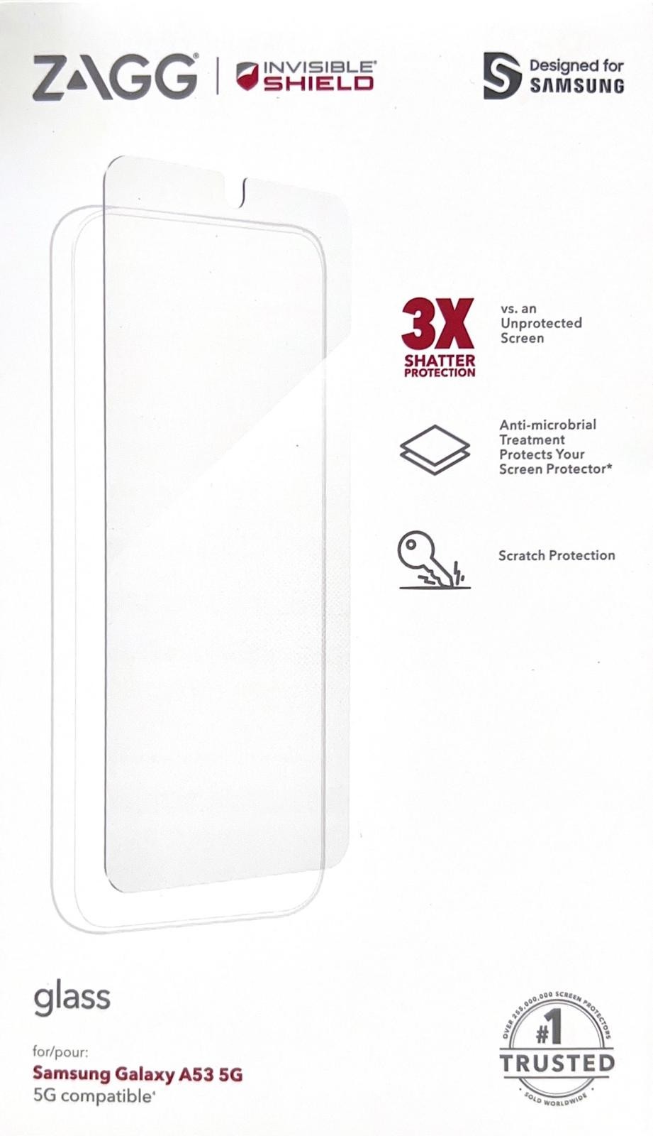 ZAGG Invisible Shield Glass Screen Protector - Samsung Galaxy A53 5G