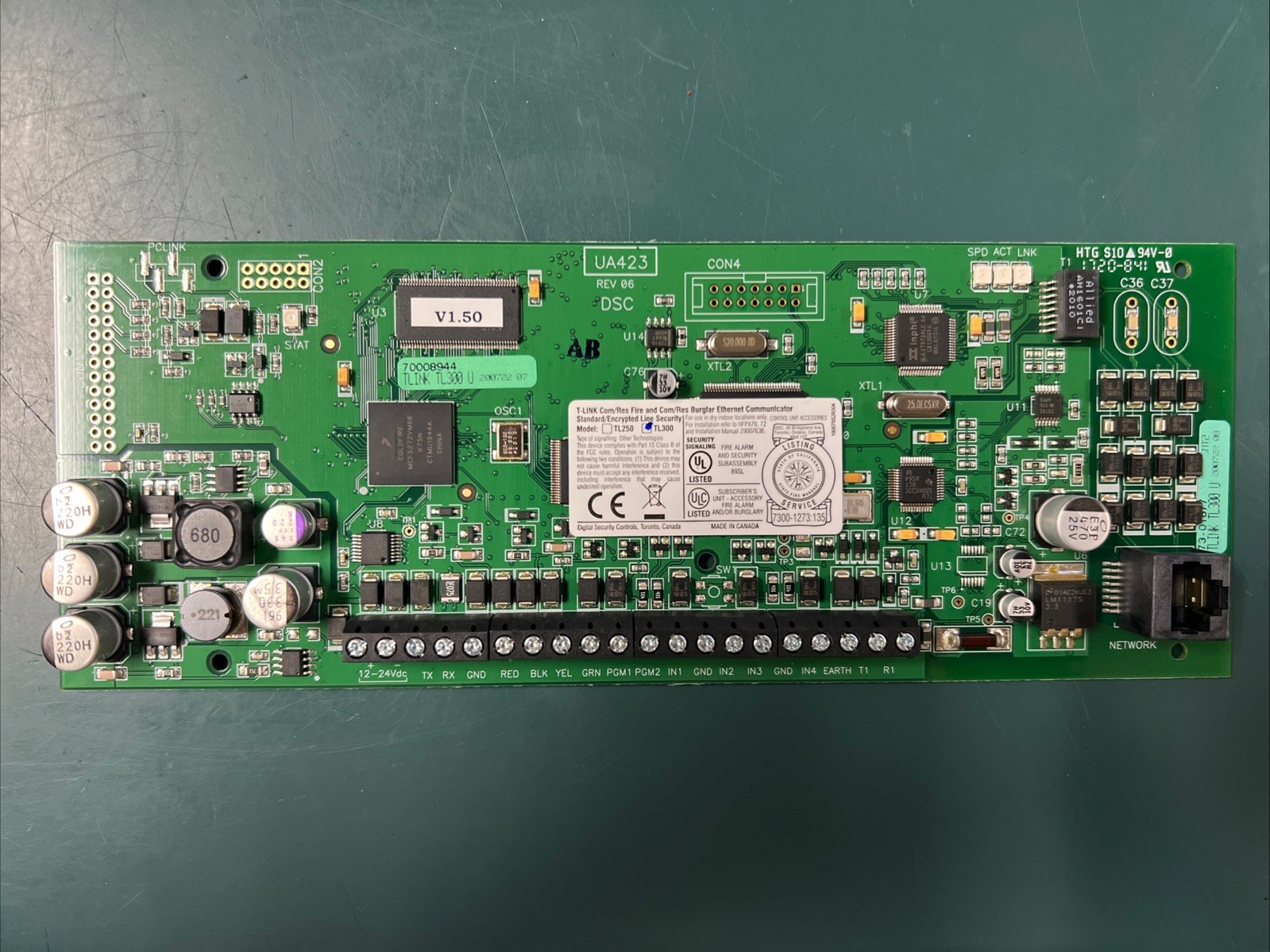 DSC TL300 T-Link Universal Dual-Path IP / Fire Alarm