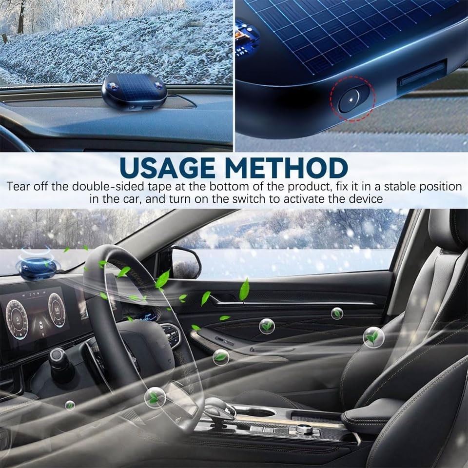 4 Pcs Electromagnetic Anti-freezing Device,electromagnetic Car Snow Removal