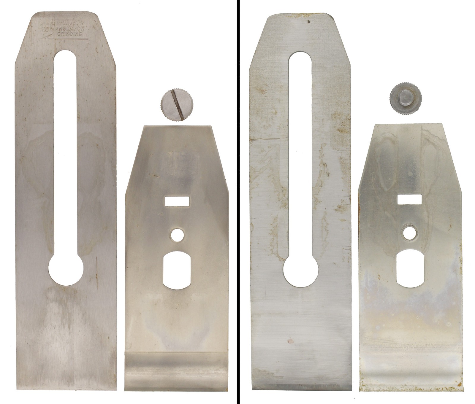 Founder's Grade 2" Iron for Stanley No. 4 or 604 Planes - England - mjdtoolparts