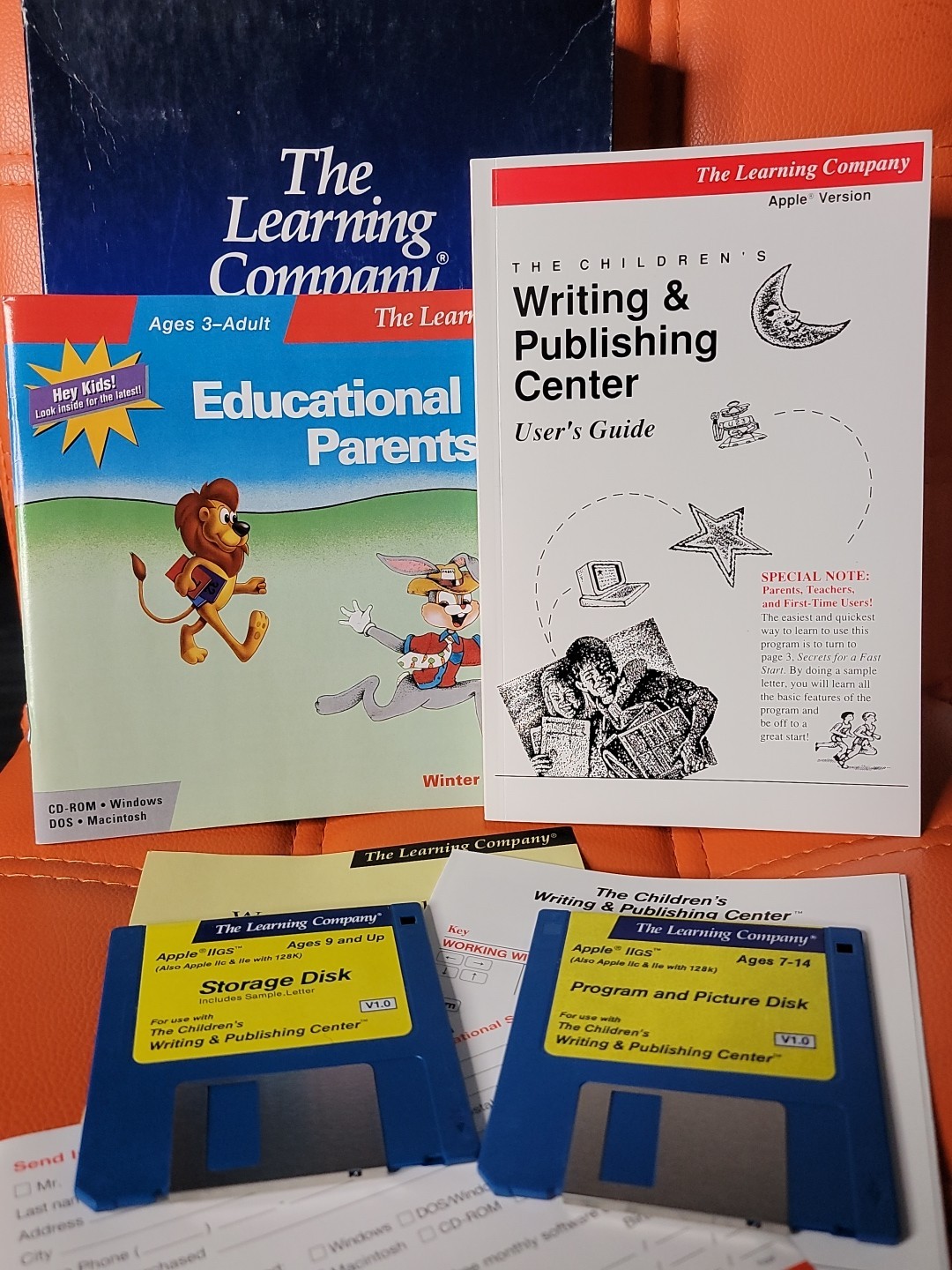 The Learning Company Childrens Writing & Publishing Center (Apple IIGS, 1988)