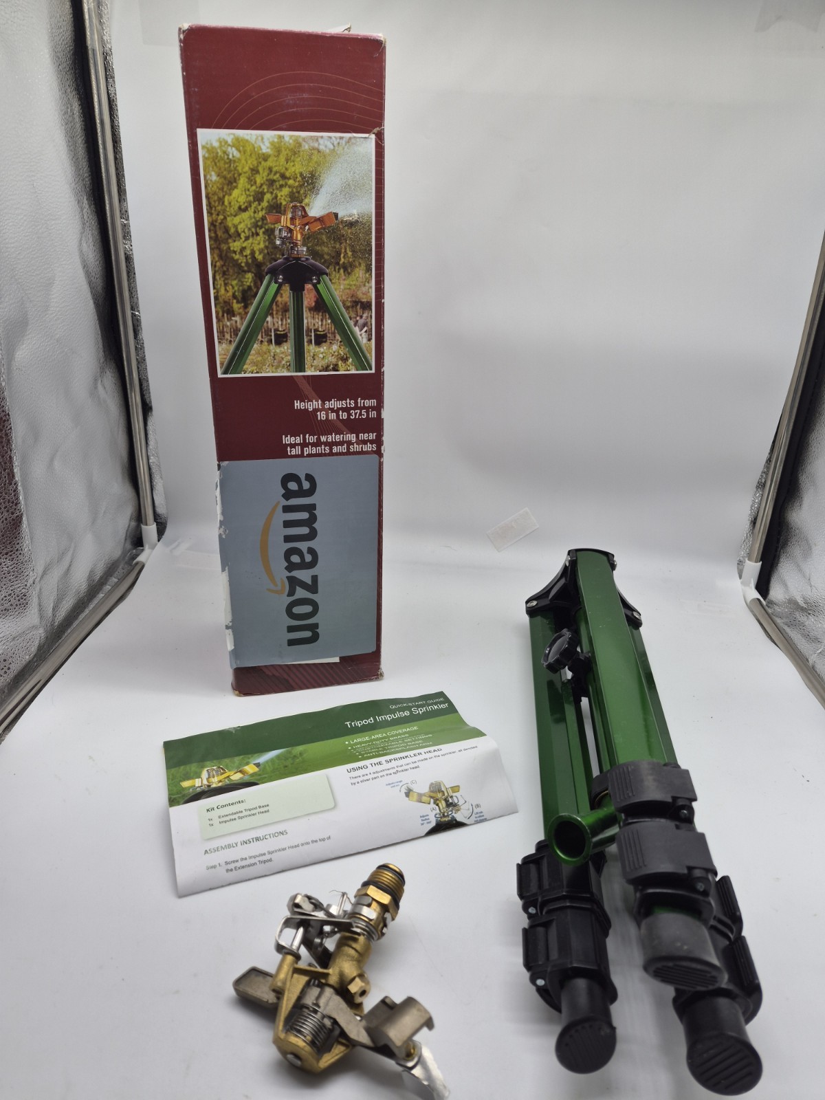 Impact Sprinkker With Tripod Base