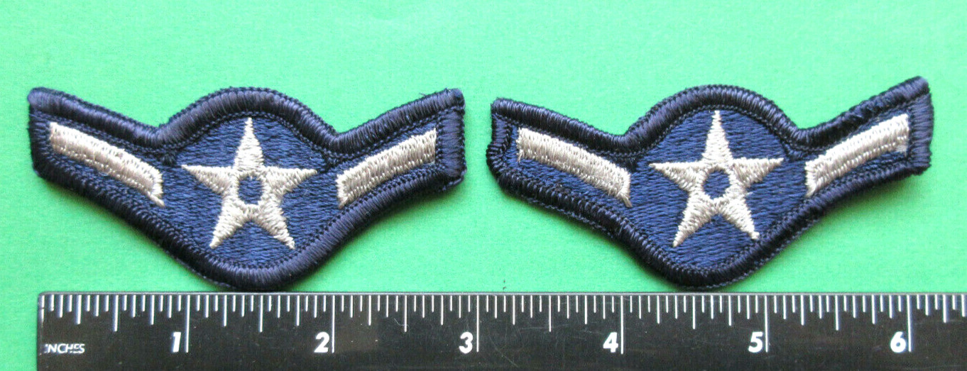 ⭐U.S. AIR FORCE AIRMAN RANK INSIGNIA STRIPES USAF MILITARY SEW ON PATCHES