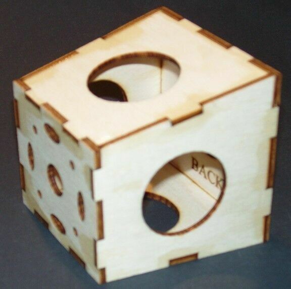 Laser Cut 1/8" Birch Plywood Motor Mount Box Brushless Airplane 450 U-Assemble 0