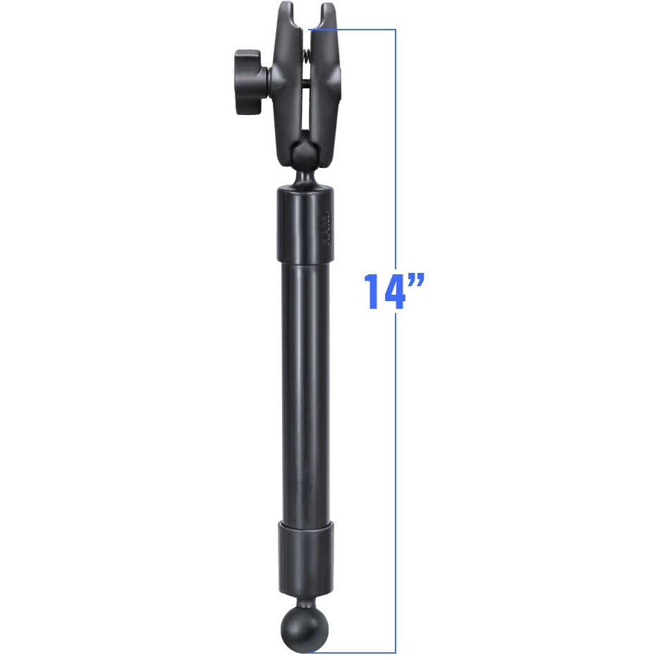 RAP-BB-230-14-201U  RAM 14" PVC Pipe Extension with Ball Ends & D...