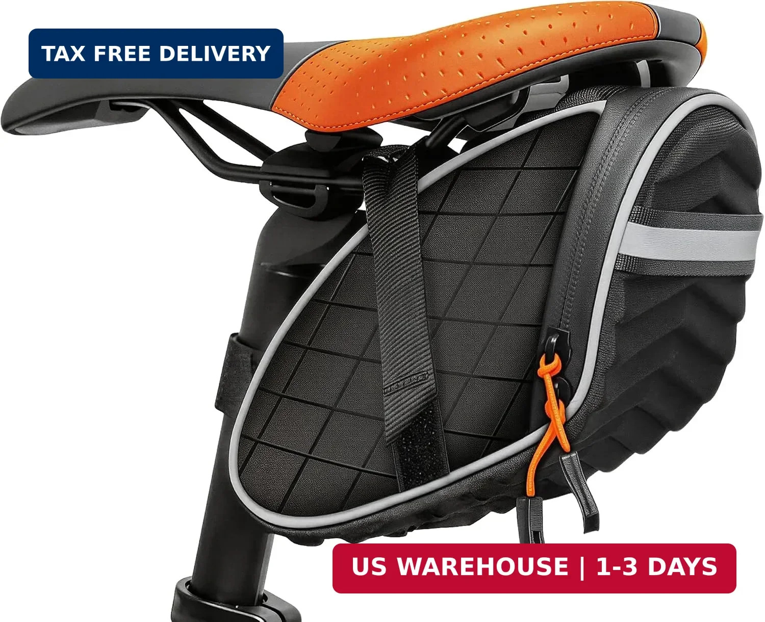 Bike Bag,Bicycle Saddle Bag,Under Seat 3D Shell Cycling Seat Bag for Mountain Ro