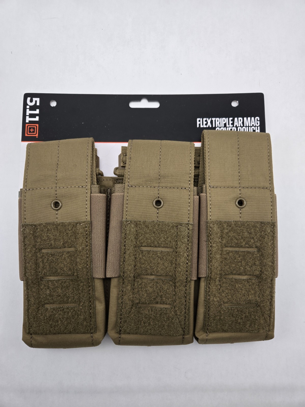 5.11 Tactical Flex Triple Mag Magazine Pouch Style Kangaroo FDE Molle