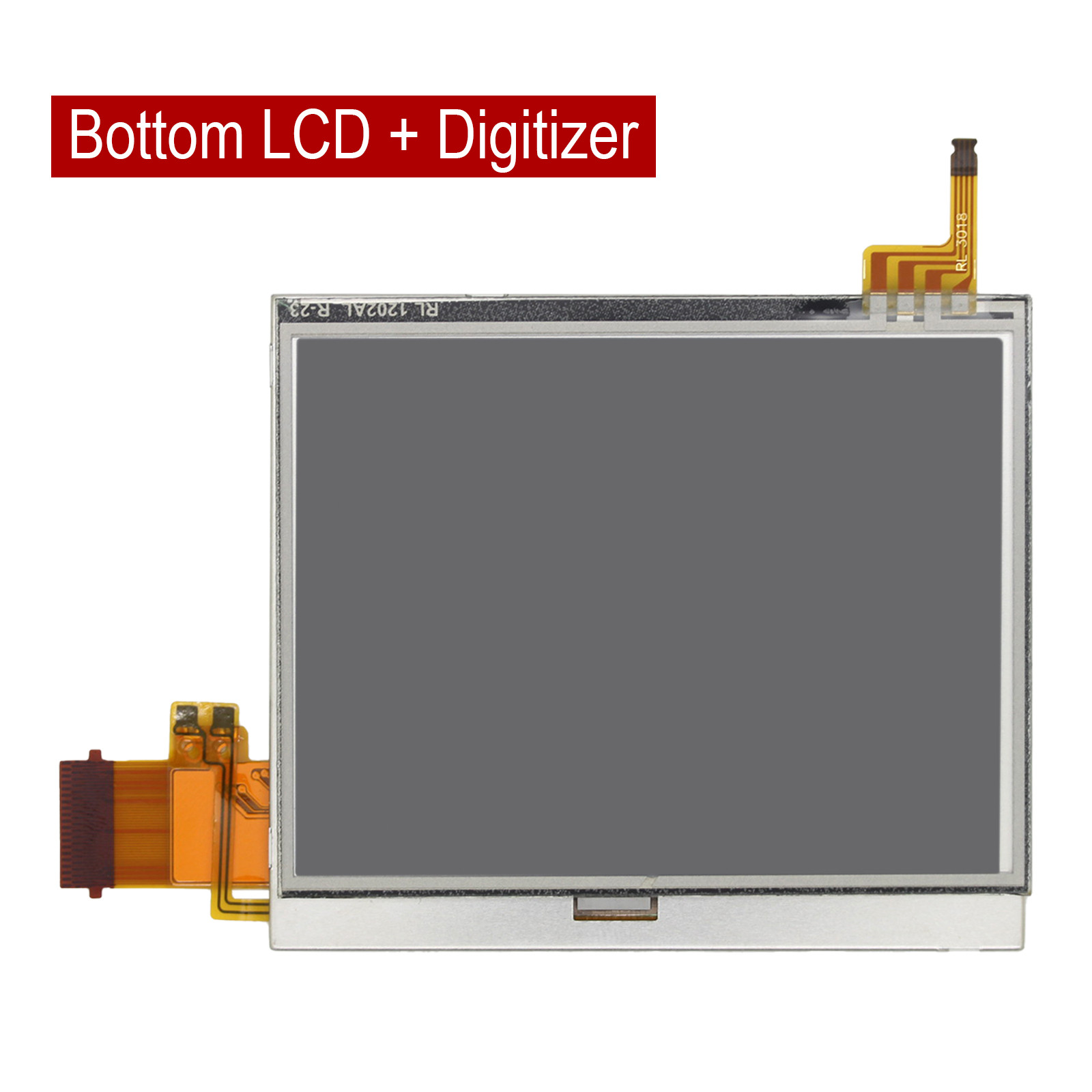 Top / Bottom Digitizer LCD Touch Screen For Nintendo DS Dual Screen Lite NDSL US