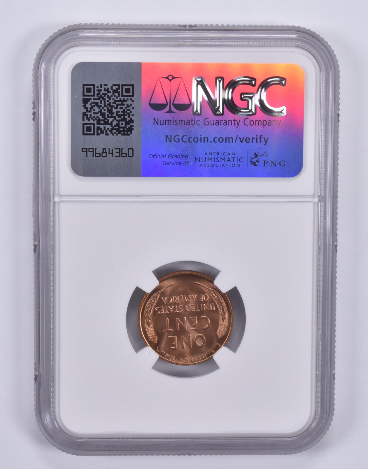 1952-S Lincoln Wheat Cent 1c MS66 RD NGC Special Label
