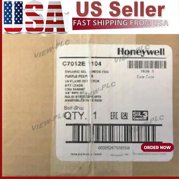 Honeywell C7012E1104 Honeywell Burner Detector Fast Shipping C7012E1104 New