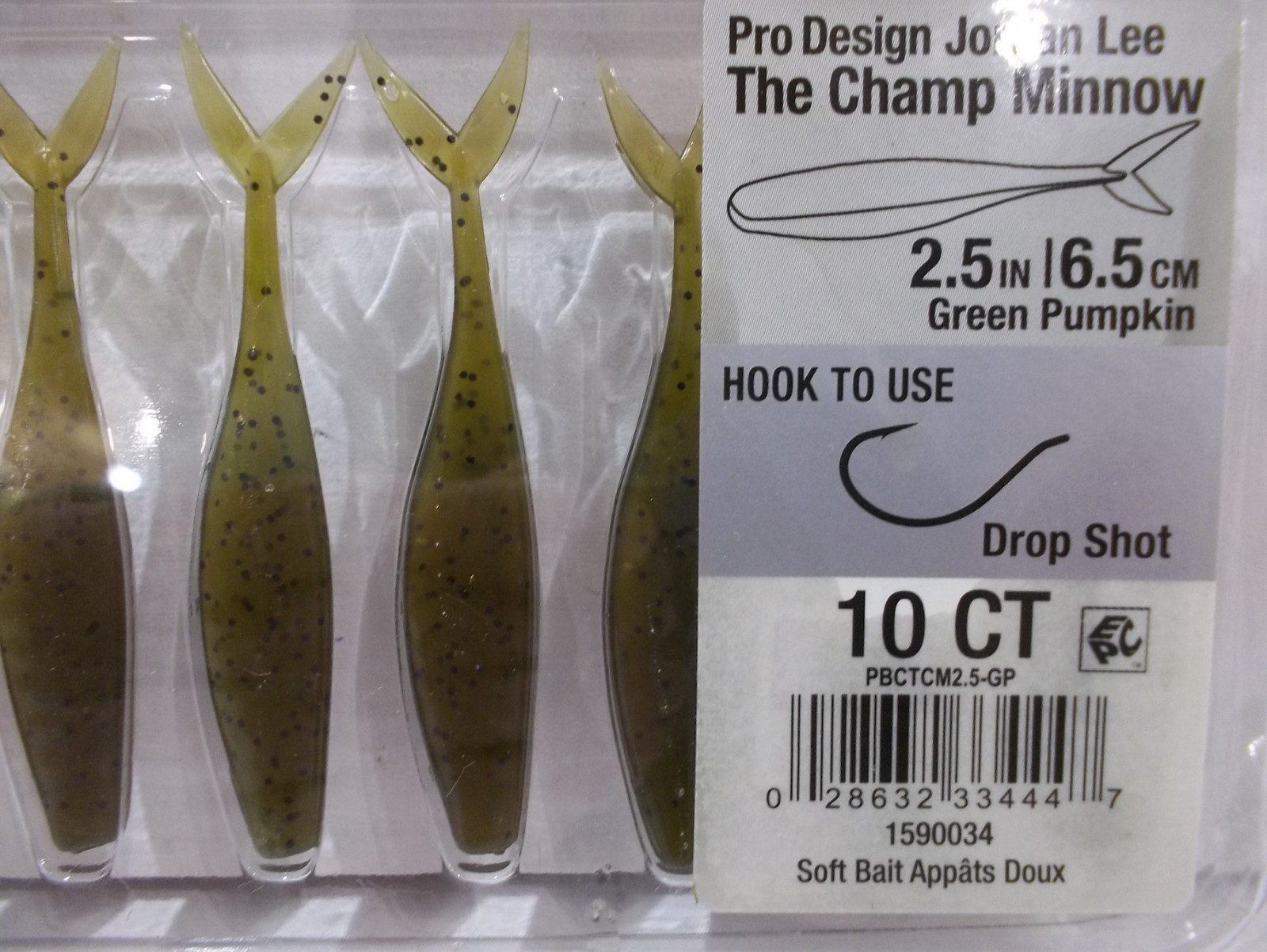 Berkley Powerbait 2.5" The Champ Minnow 10 count packages Choose your Colors NIP