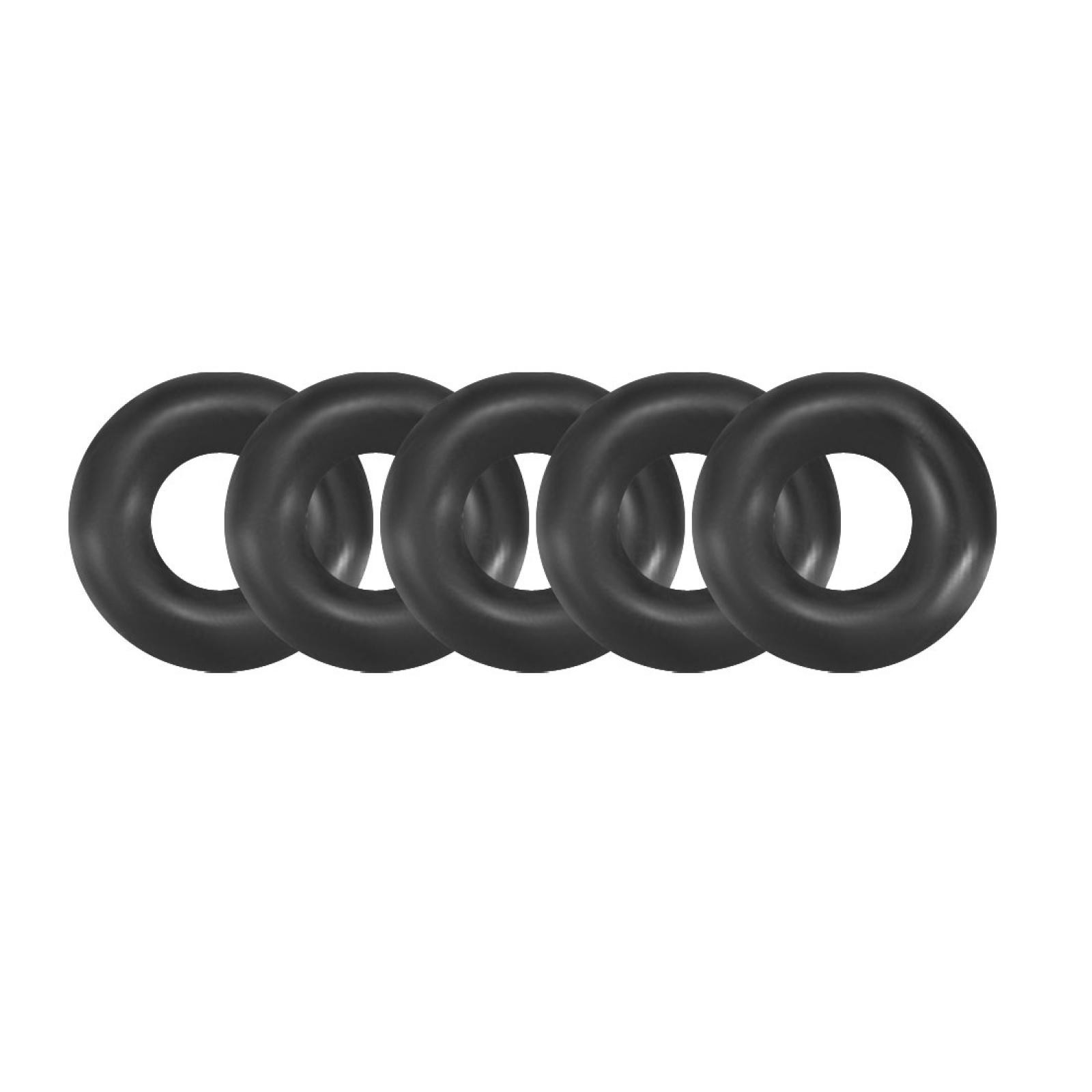 50Pcs 4.2x1.2mm Nitrile Rubber O-ring Heat Resistant Sealing Ring Grommets Black