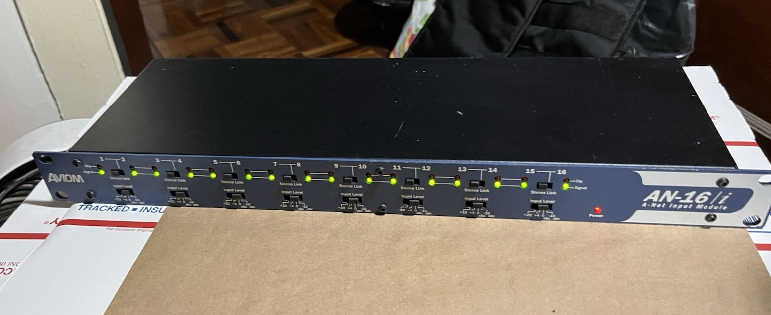AVIOM AN-16/i   A-Net Input Module