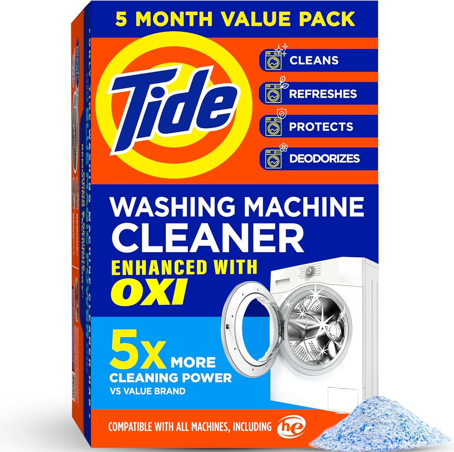Washing Machine Cleaner by Tide, Washer 13.2 Ounce (Pack of 1)