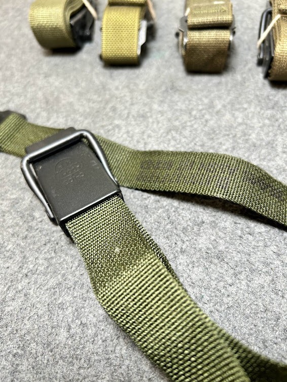 **2** USGI Military Cargo Tie Down Alice Lashing Strap 52" Metal Buckle US Army