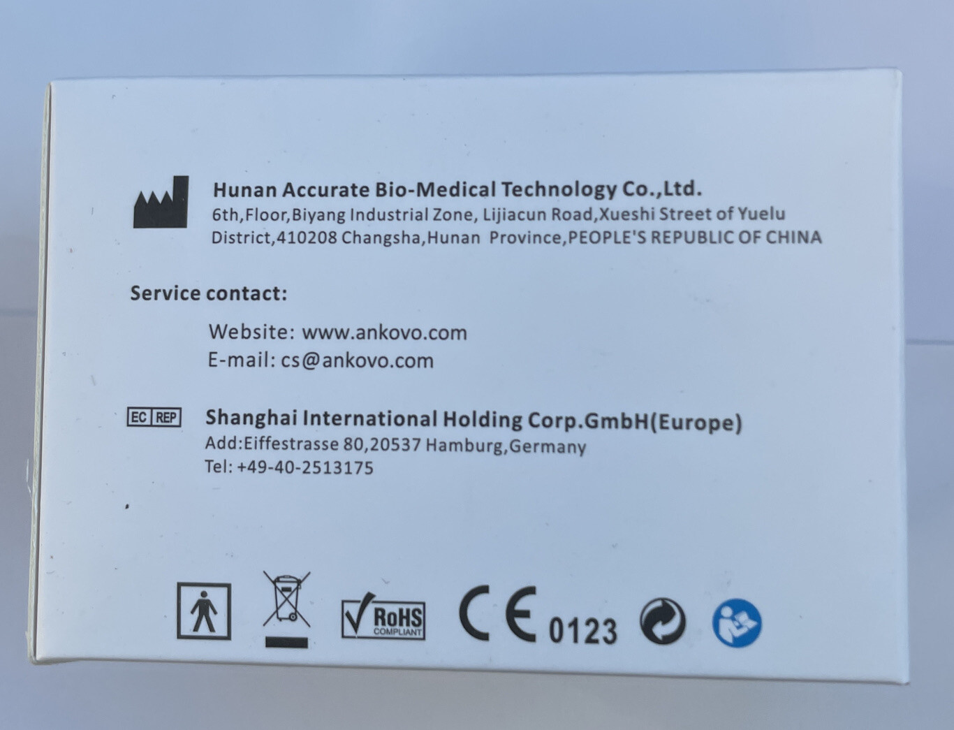 ankovo pulse oximeter