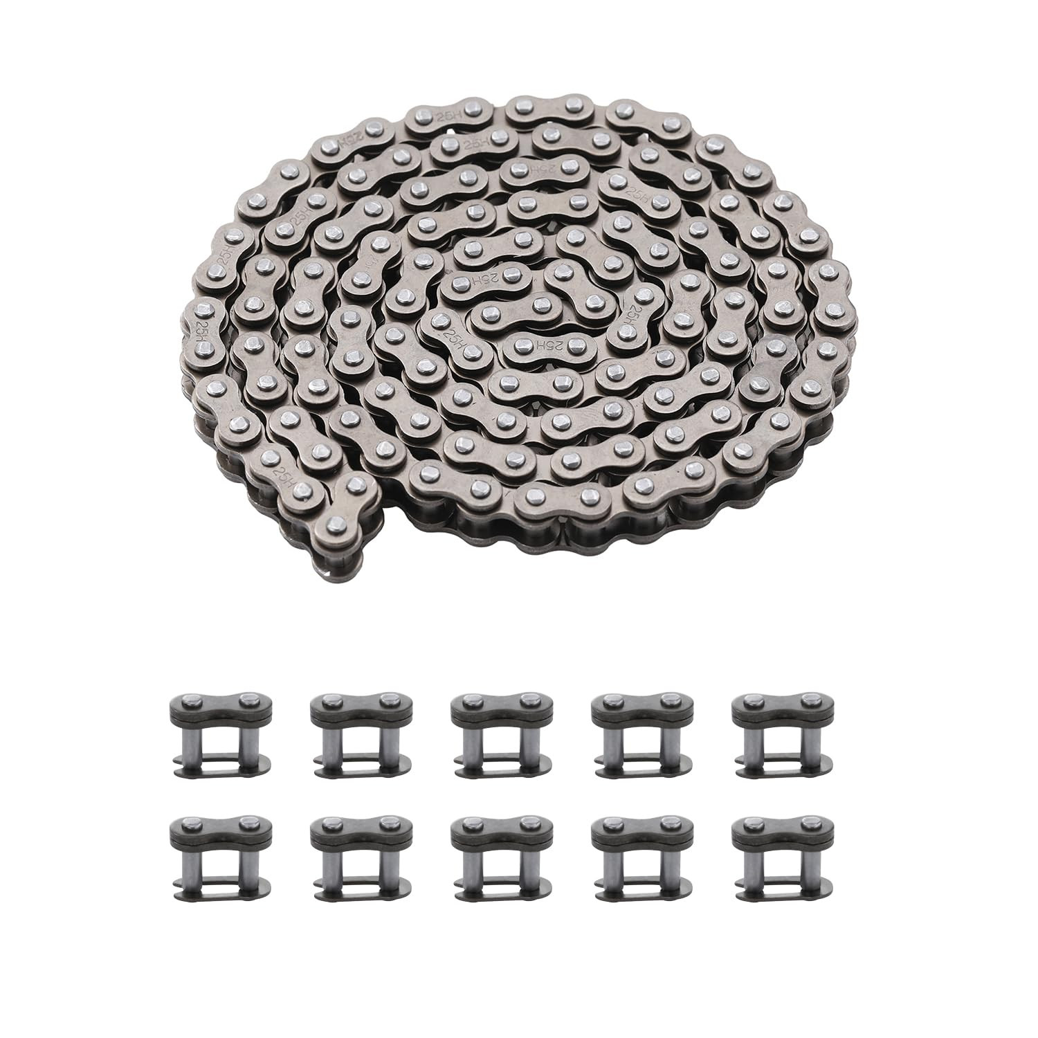 KAMIER 25H Drive Chain 126 Link for Razor MX350 MX400 ZR350 SX350 Mcgrath Dirt R
