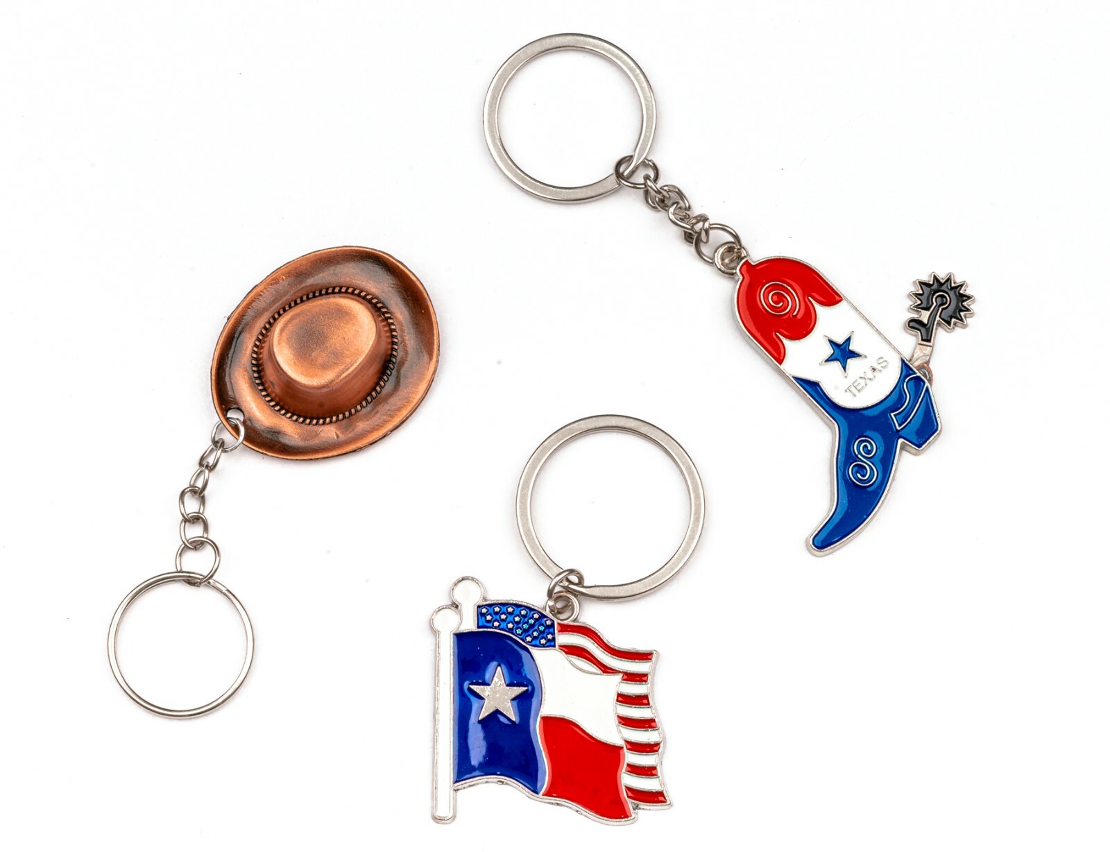 Texas Keychain Set of -12 Pack