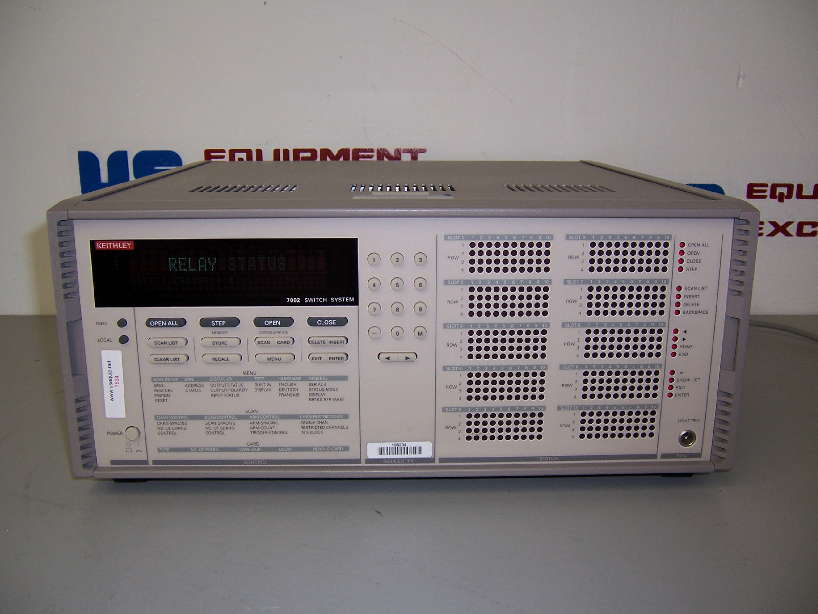 7834 KEITHLEY 7002 SWITCH SYSTEM