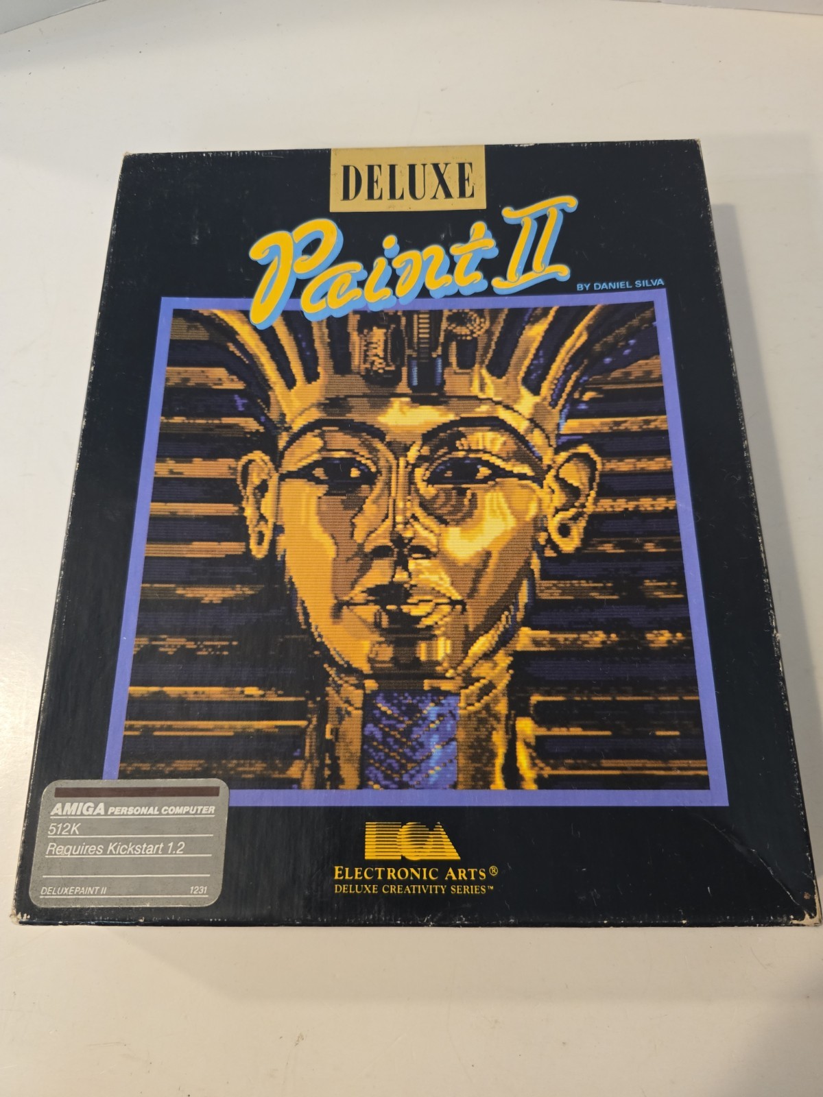 DELUXE Paint II 2 by Electronic Arts for IBM, Compaq, Others -  Original Vintage