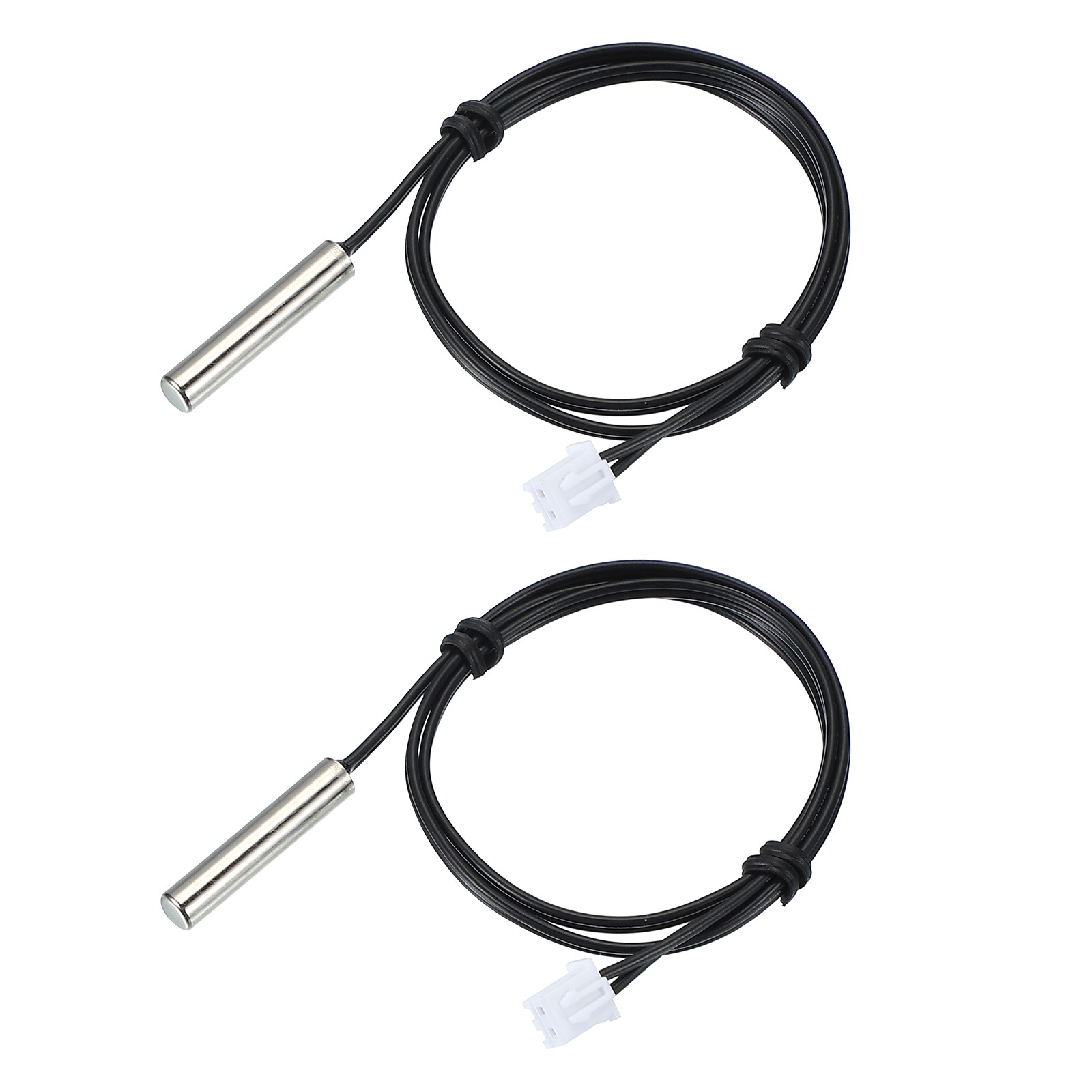 2 Pcs 10K 16 Inch 3470 Copper Temperature Sensor Probe with Terminal