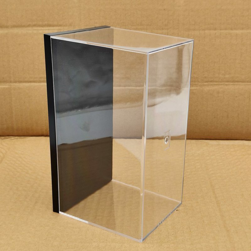 Acrylic Case Motorcycle Model Car Display Boxes Dustproof Storage Box Clear 20cm