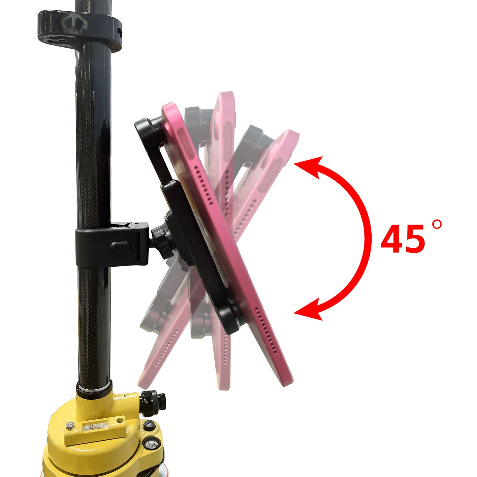 Bracket For Phone Tablet Data Collector Controller Multipurpose Holder Surveying