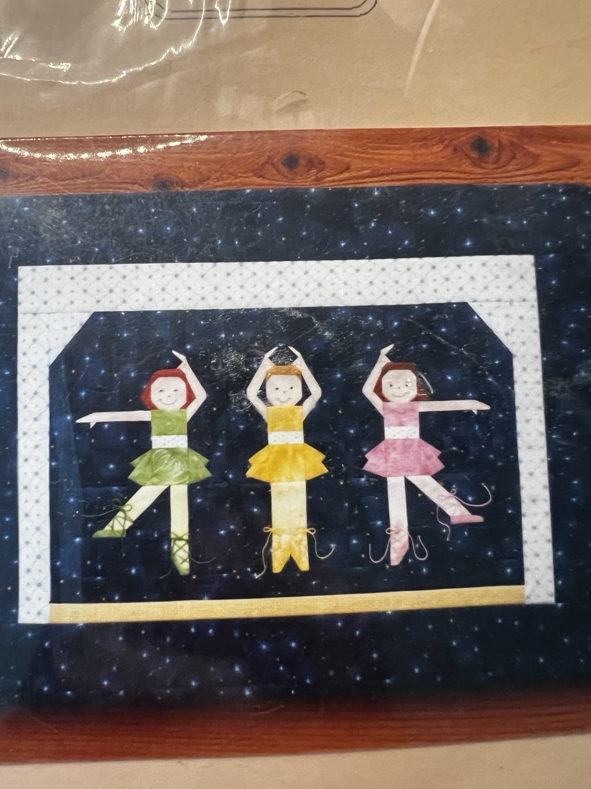 MH Designs Quilt Pattern THE RECITAL 15" x 20.5" Ballet New