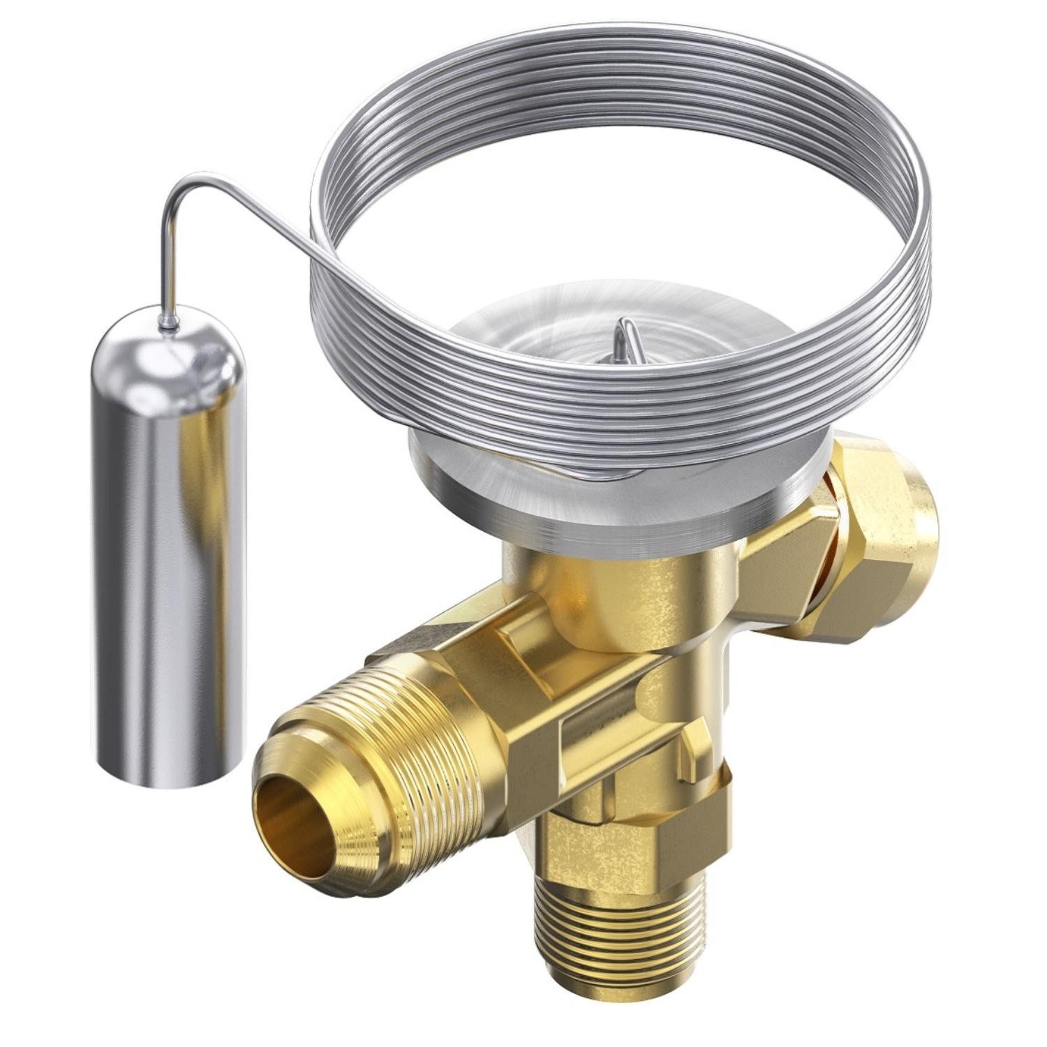 Danfoss 068Z3400 1/6 - 4.5TR Expansion Valve Body, T 2, R404A,R507A, 3/8x1/2 in,