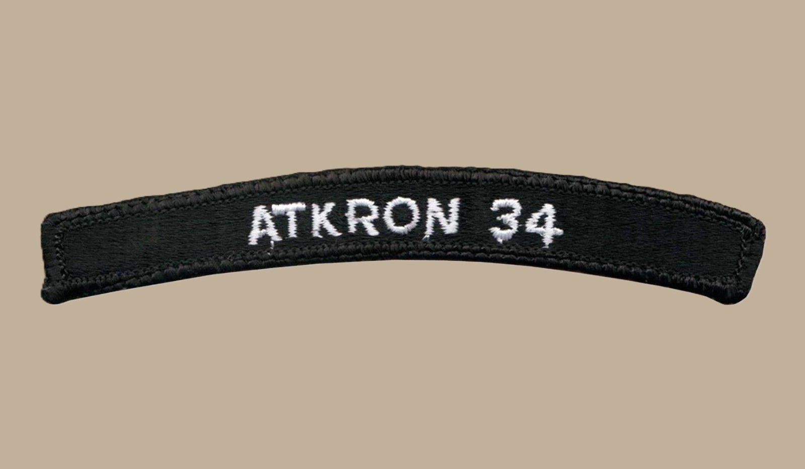 US Navy VA-34 Blue Blasters Attack Squadron ATKRON UIM Rocker Tab (02)