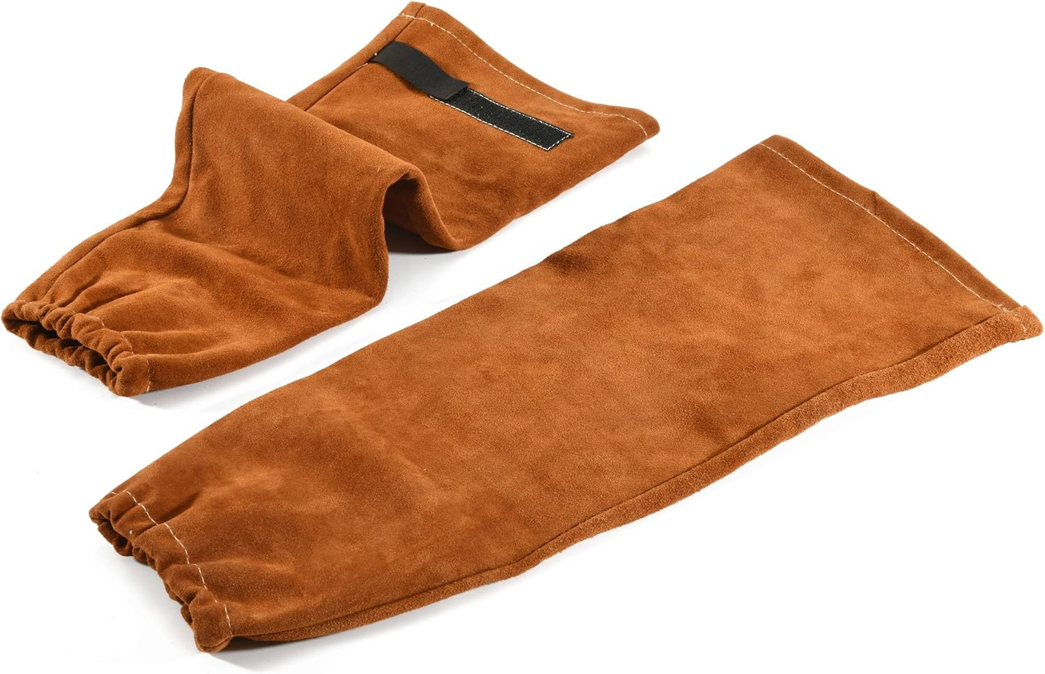 Leather Welding Work Sleeves for Men&Women - Heat&Flame Resistant Arm Protection